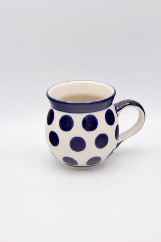 Polka Dots - Große Tasse, bauchig