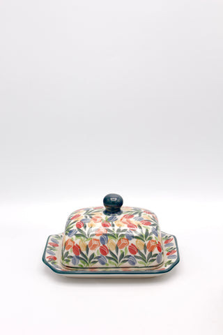 Tulpen (UNIKAT) - Kleine Butterdose