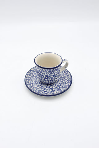 Blumen Mosaik - Espresso Tasse (Set)