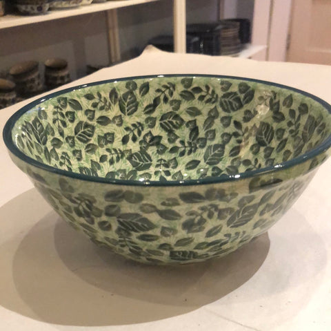 Immergrün - Schale mit Rand 20cm