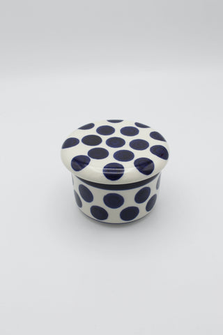 Polka Dots - Französische Butterdose