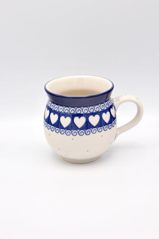 Heart Twirl - Große Tasse, bauchig