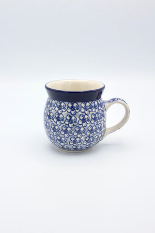 Blumen Mosaik - Kleine Tasse, bauchig