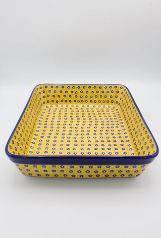 Senfgelb - Rechteckige Auflaufform L (32cm )