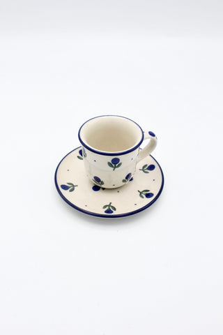 Blaubeere - Espresso Tasse (Set)