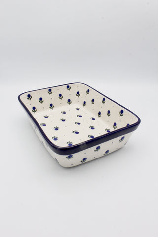 Blaubeere - Rechteckige Auflaufform, S (25cm)