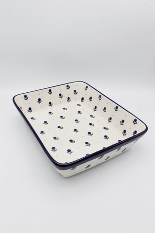 Blaubeere - Rechteckige Auflaufform, M (28cm)