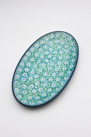 Blumenwiese - Kleine Platte, oval