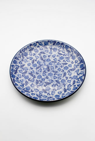 Ultramarin Blau - Flacher Teller 23,5 cm ø