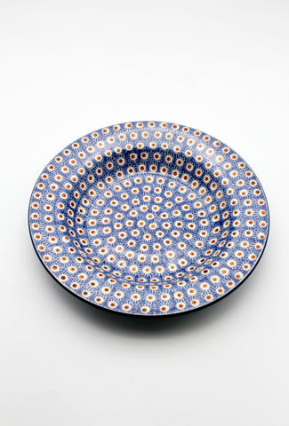 Peacock Eyes - Tiefer Teller mit Rand