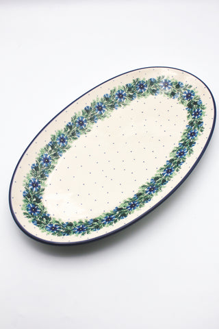 Fioridaliso - Große Ovale Platte (35cm)