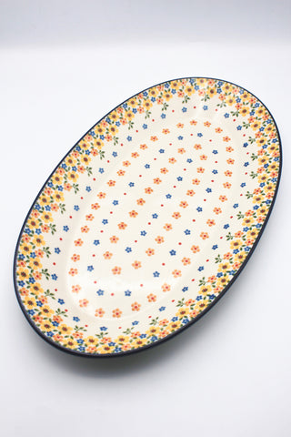 Secret Garden - Große Ovale Platte XL (45 cm)