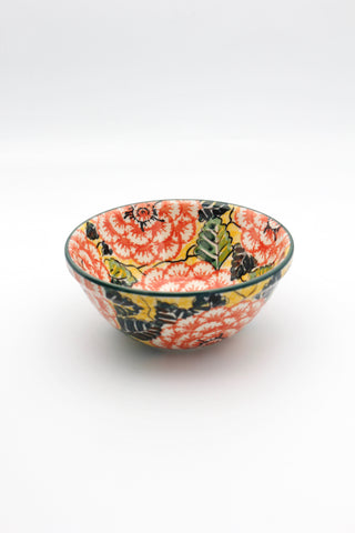 Pfingstrosen in Pink - Schale, klein (14cm ø) - UNIKAT