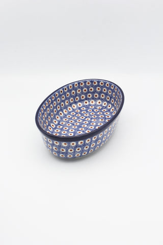 Peacockeyes - Ovale Auflaufform, klein (21 cm)