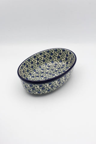 Vergissmeinnicht - Ovale Auflaufform,