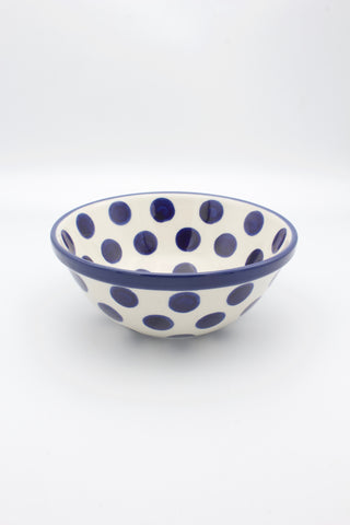 Polka Dots - Schüssel mit Rand (17cm ø)