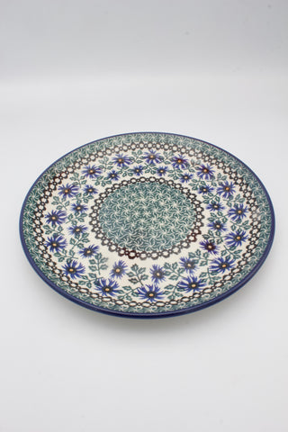 Kornblumen - Flacher Teller 25 cm ø