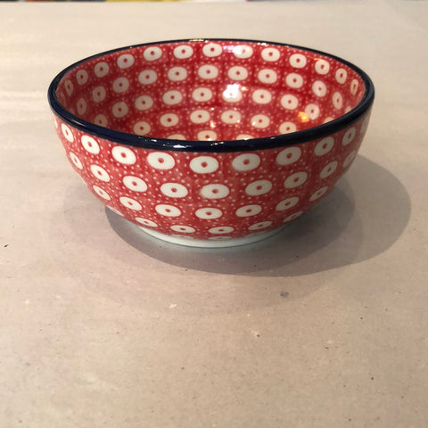 Red „Cake“ Bowl
