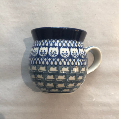 Katzen und Mäuse - Kleine Tasse, Bauchig - Unikat