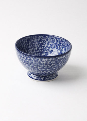 Curl - Schale mit Fuß (14cm ø)