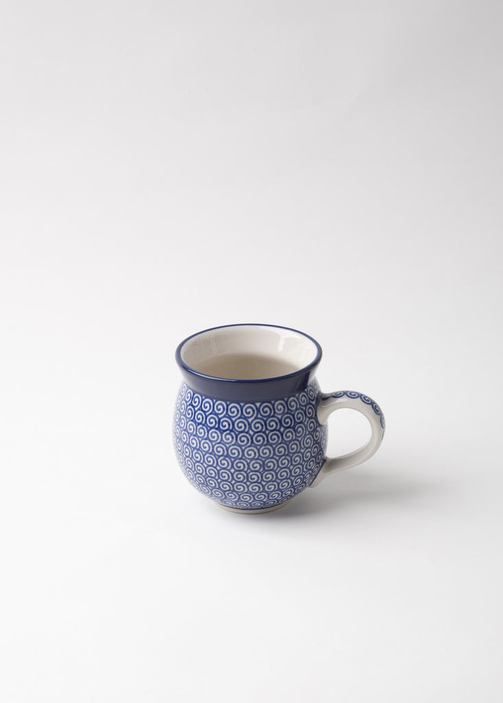 Runde Tasse, Bunzlauer Keramik, Polish Pottery, Athena Panni – athenapanni