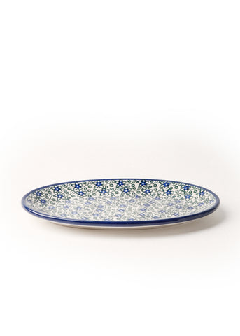 Vergissmeinnicht - Kleine Platte, oval