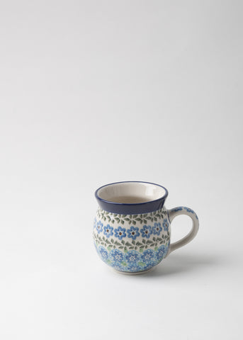 Türkis - Große Tasse, bauchig