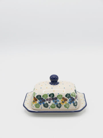 Stiefmütterchen - Kleine Butterdose