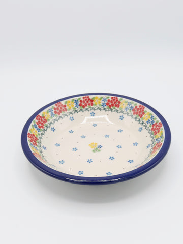 Grundfarben & Blumen - Tiefer Teller
