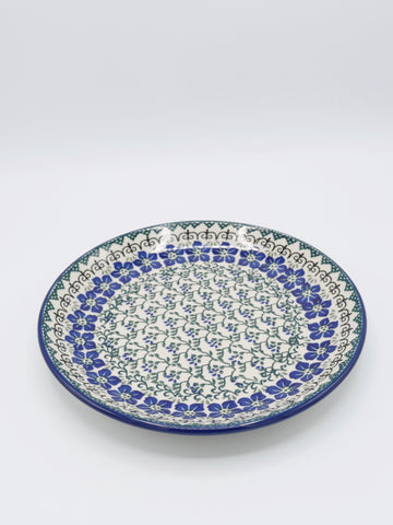 Floating Blue - Flacher Teller 23,5cm ø