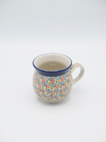 Orange - kleine Tasse, Bauchig