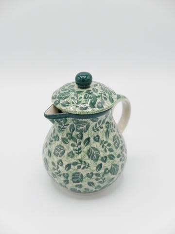 Immergrün - Krug mit Deckel