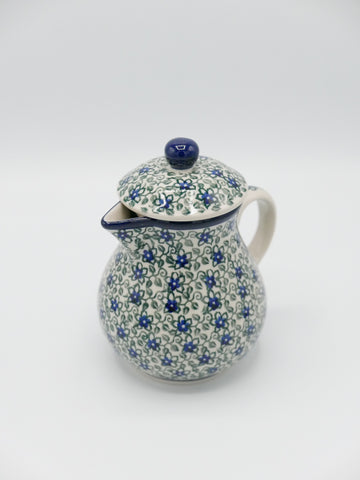 Vergissmeinnicht - Krug mit Deckel