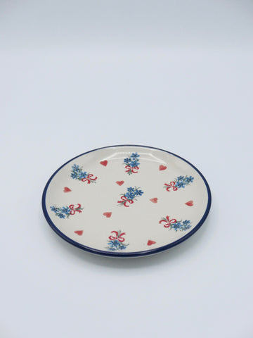 Herzen und Sträuße - Kleiner Teller 16 cm ø