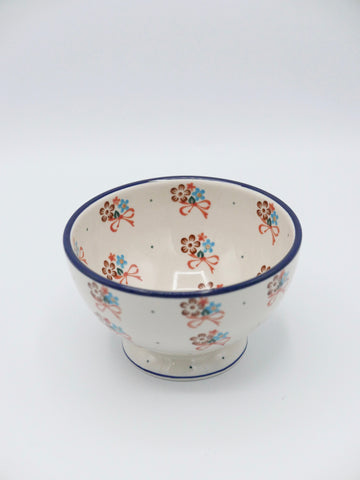 Schleife - Schale mit Fuß (14cm ø)