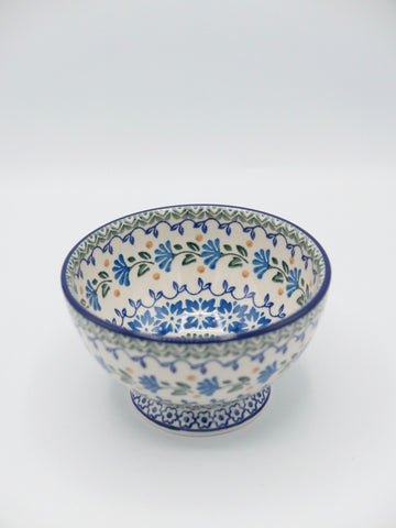 Frühlingsblumen - Schale mit Fuß (14cm ø)