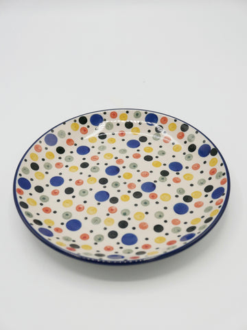 Bunte Punkte - Kuchenteller 20cm ø