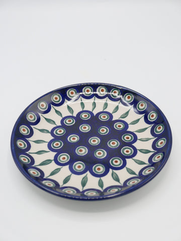 Pfauenaugen - Flacher Teller 23,5cm ø