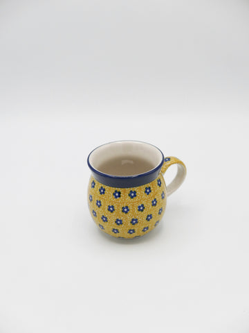 Senfgelb - Kleine Tasse, bauchig