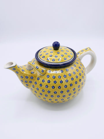 Senfgelb - Teekanne, groß (1,8L)