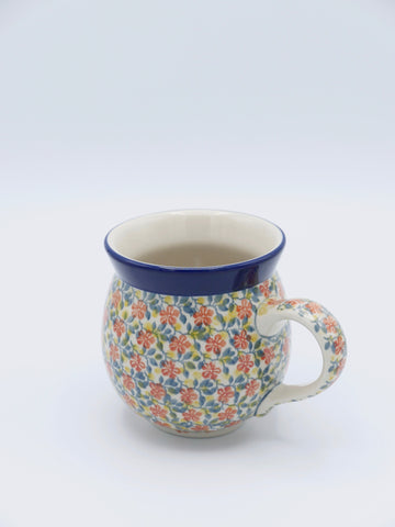 Orange - Große Tasse, bauchig