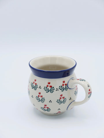 Rote Tulpen - Große Tasse, bauchig