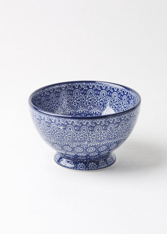 Spitze - Schale mit Fuß (14cm ø)