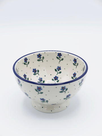 Veilchen - Schale mit Fuß (14cm ø)