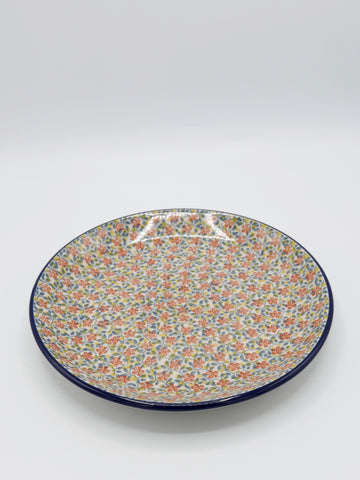 Rot & Gelb - Flacher Teller 23,5 ø